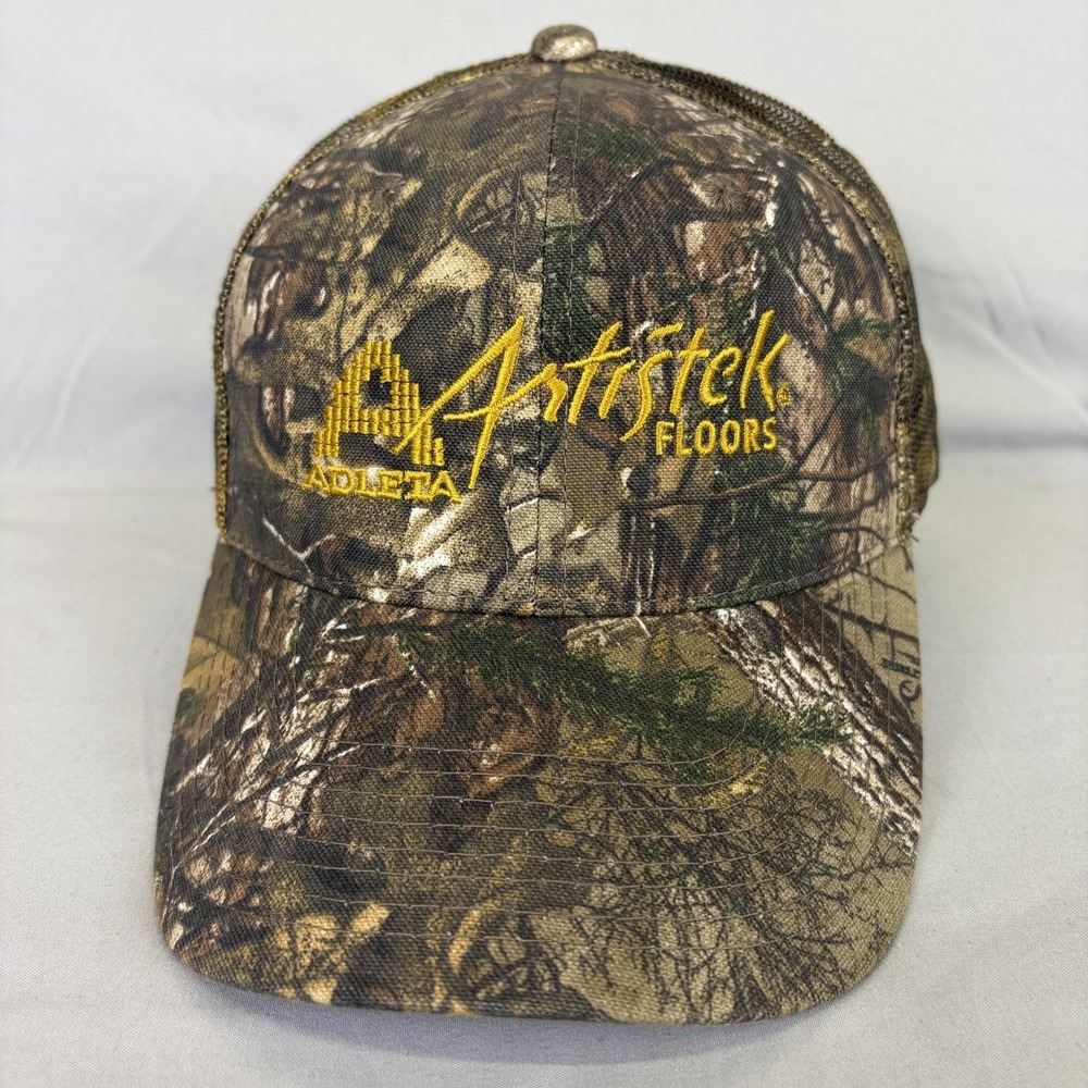 Port Authority Trucker Hat Realtree Camo Mens OSFM Brown Artistek Floors Cap